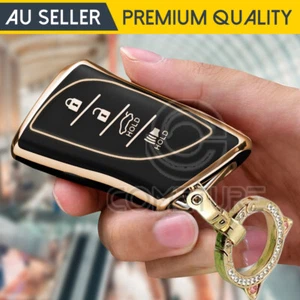 4Button Car Remote Key Fob Cover CaseFor Lexus ES IS LS LX NX RX ES350 Black - Picture 1 of 9