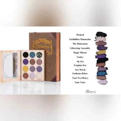 Disney Villains THE QUEEN'S Spell Book EyeShadow PALETTE Limited Ed. BESAME RARE - Image 1 of 4