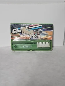 Spazzolino da viaggio vintage GI Joe mai aperto 1989 Hasbro - Foto 1 di 2