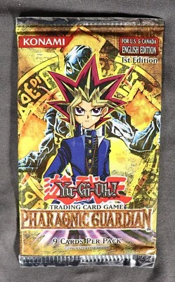 Yu-Gi-Oh! Pharaonic Guardian 1st Edition booster pack sealed NEW 101999 - Image 1 of 2