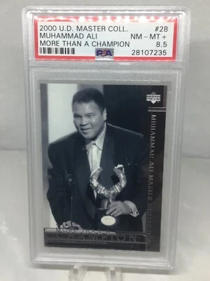 2000 Upper Deck Master Collection #28 Muhammad Ali PSA 8.5 (only 2 graded higher - Image 1 of 2