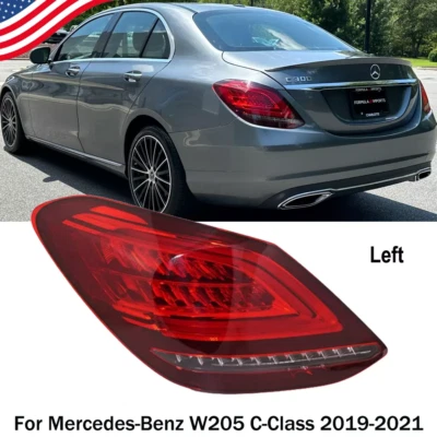 Left Tail Light LED NEW For 2019 2020 2021 Mercedes Benz C300 C63AMG Driver Side - Image 1 of 4