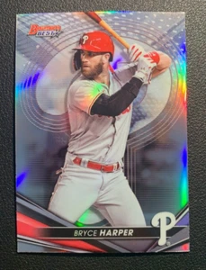 2022 Bowman's Best Refractor #10 BRYCE HARPER / Philadelphia Phillies - Picture 1 of 2