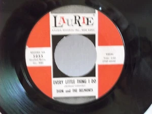 Dion & The Belmonts,Laurie 3035,"Every Little Thing I Do"US,7"45,doo wop,1960,M - Picture 1 of 2
