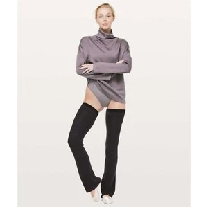 Lululemon Principal Dancer Funnel Neck Sweater in Lunar Rock Size 2 - Picture 1 of 8