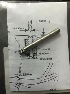 Brompton Original Ersatzservice Ersatz Spindel/Scharnier Reibmaschine Größenoption - Bild 1 von 7