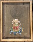 Antique 18th Century Indian Royal Procession Framed Painting
