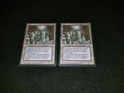 MTG 1x The Dark uncommon land LP Italian FBB City of Shadows - ships w/ tracking - Image 1 of 2