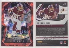 2019 Panini Prizm Red Ice Prizm Jordan Reed #61