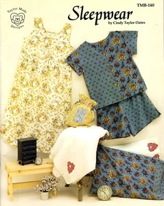 Taylor Made Designs ROPA DE DORMIR Vestidos Patrón de Costura Libro TMB-140 XS-XXL ©1997 NUEVO - Imagen 1 de 2