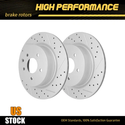 Rotores de freio a disco traseiros esquerdo direito para Infiniti EX35 G37 G35 M35 Nissan 370Z - Imagem 1 de 4