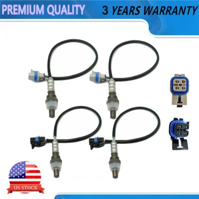 Sensor de oxígeno 4 piezas para Chevrolet Express 1500 2500 3500 y GMC Savana 1500 2500 Foto 1 de 4