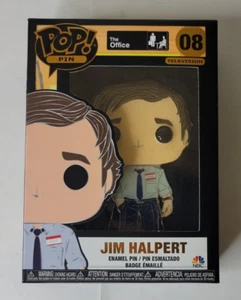 Funko POP! Pin Esmaltado La Oficina Jim Halpert #08 NBC Televisión - Imagen 1 de 6