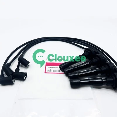 4x For Honda Civic 1992-2000 Civic del Sol 1993-1995 Acura Spark Plug Wire Set - Imagem 1 de 4