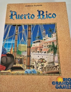Andreas Seyfarth PUERTO RICO Board Game 2002 Rio Grande Games Open Box READ - Picture 1 of 7