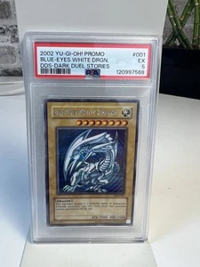Yu-Gi-Oh! TCG Drago Bianco Occhi Blu Yu-Gi-Oh! Dark Duel Stories PSA 5 Dds-001 - Foto 1 di 3