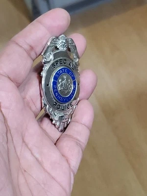 Broche de lapela "Blackinton" Special Police Pennsylvania 2,5" - Imagem 1 de 4