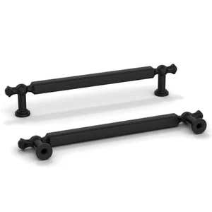 Goldenwarm 10 Pack Black Cabinet Handles 5in Cabinet Pulls Matte Black Hardware - Picture 1 of 3
