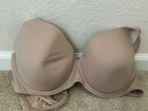 Sujetador Dreamfit 44D Cobertura Completa Ligeramente Forrado Beige Usado - Imagen 1 de 6