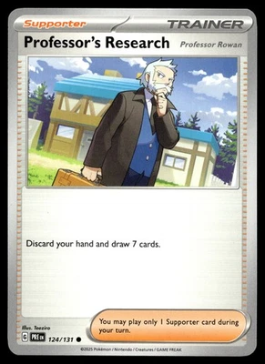 Professor's Research [Professor Rowan] 124/131 SV: Prismatic Evolutions - Image 1 of 2