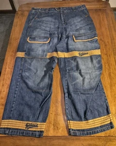 Marithe Francois Girbaud Jeans Herren Größe 42x33 Shuttle Tape Baggy Vintage Y2K - Bild 1 von 18