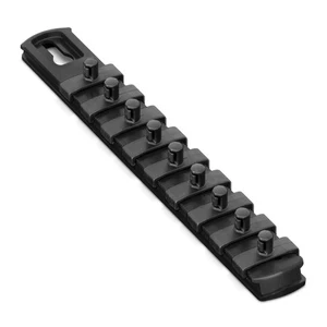 Organizador de enchufes magnéticos de 8 pulgadas con clips de bloqueo giratorio de 9 1/4 pulgadas, negro (842... - Imagen 1 de 7