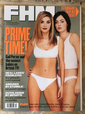 FHM Magazine February 1999 VGC. - Image 1 of 4