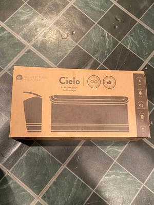 Buzón negro arquitectónico Cielo *NUEVO en caja con hardware* m2 Foto 1 de 4