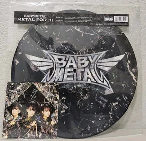 Babymetal ベビーメ Metal Forth Shattered Glass Picture Disc Signed Art Vinyl - Picture 1 of 4