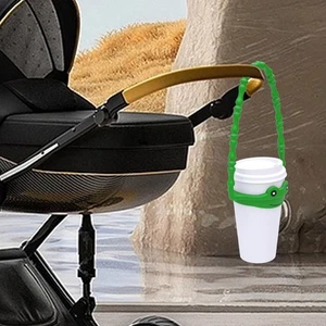 2pcs Animal Pattern Water Bottle Sling Silicone Water Bottle Carrier Outdoor - Picture 1 of 16