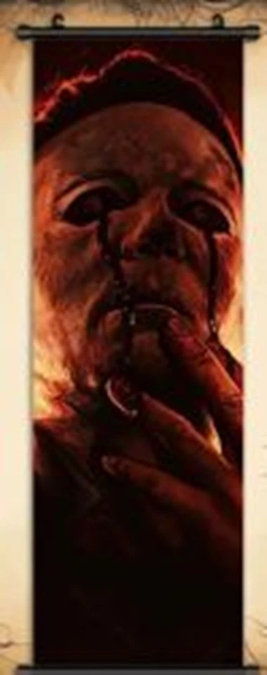 Michael Myers 15.7x47.2in Canvas Scroll - Image 1 of 1
