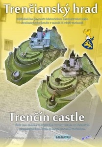 Kartonmodell Burg Trencin (Trentschin) 1:400 Z-Art - Picture 1 of 9