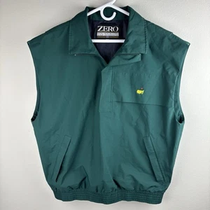 Zero Restriction The Masters Pullover Vest Jacket Men’s Size Large L Green Golf - Picture 1 of 7