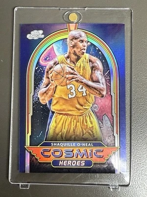 Shaquille O’Neal CH-17 Cosmic Heroes 2023-24 Topps Cosmic Chrome Case Hit SSP Foto 1 de 4