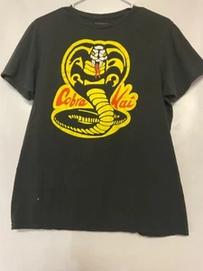 Vintage Medium COBRA KAI Karate Kid T-SHIRT Ralph Macchio movie film - Picture 1 of 5
