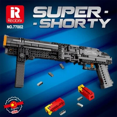 Reobrix 77002 Super Shorty Shotgun Geschenk Spielzeug Kinder Baustein 882pcs