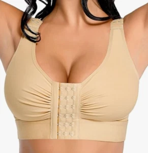 NEW FeelinGirl Post Surgery Front Closure Compression Bra Size Medium - Picture 1 of 1