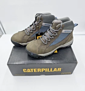 Caterpillar Champ mittelhohe Stahlkappe Damen dunkelgoldgrau neu 7,5 breit NEU - Bild 1 von 12