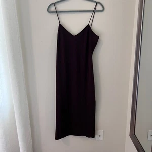 Vestido SHEIN Bodycon Midi Acanalado Cuello en V Sin Mangas Informal XL - Imagen 1 de 7