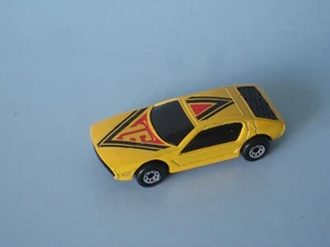 Matchbox Super GT Lamborghini Marzal Yellow Body China Base UB Sports 70mm b - Picture 1 of 2