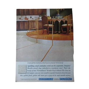 1961 Kentile Vinylböden - Vintage Print Ad - Bild 1 von 3