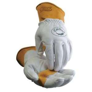 Caiman 1871 Series Multi-Task Gloves, Medium, White/Tan - 1 PR (607-1871-M)