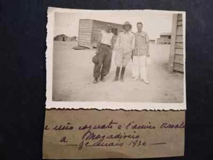 Fotografia Foto Colonie Somalia Mogadiscio Soldati Italiani al Campo 1936 KK3587 - Foto 1 di 1