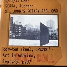 Richard Serra “St. John’s Rotary Arc” Minimalism 35mm Art Slide