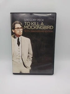 TO KILL A MOCKINGBIRD Gregory Peck 1962  50th Anniversary B/W DVD Used   - Picture 1 of 2