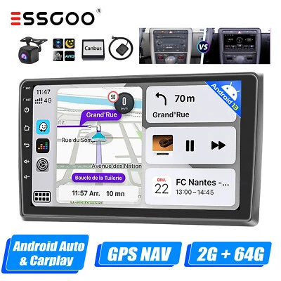 Android 13 2+64G CarPlay Autoradio GPS RDS AHD Für Audi A4 8E 8H B6 B7 2000-2009 - Bild 1 von 4
