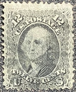 Scott 97 U.S. 1867 George Washington Postage Stamp - Picture 1 of 2