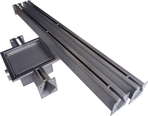 Industrie Edelstahl Schlitzrinne – Linienentwässerung für zB Garage NORDIC TEC - Bild 1 von 10