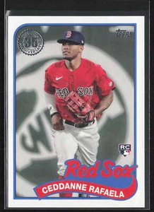 2024 Topps #89B-72 Ceddanne Rafaela 1989 Topps Baseball 35th Anniversary Red Sox - Bild 1 von 2