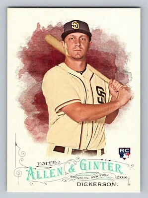 2016 Topps Allen Ginter Alex Dickerson RC #105 Padres - Image 1 of 2